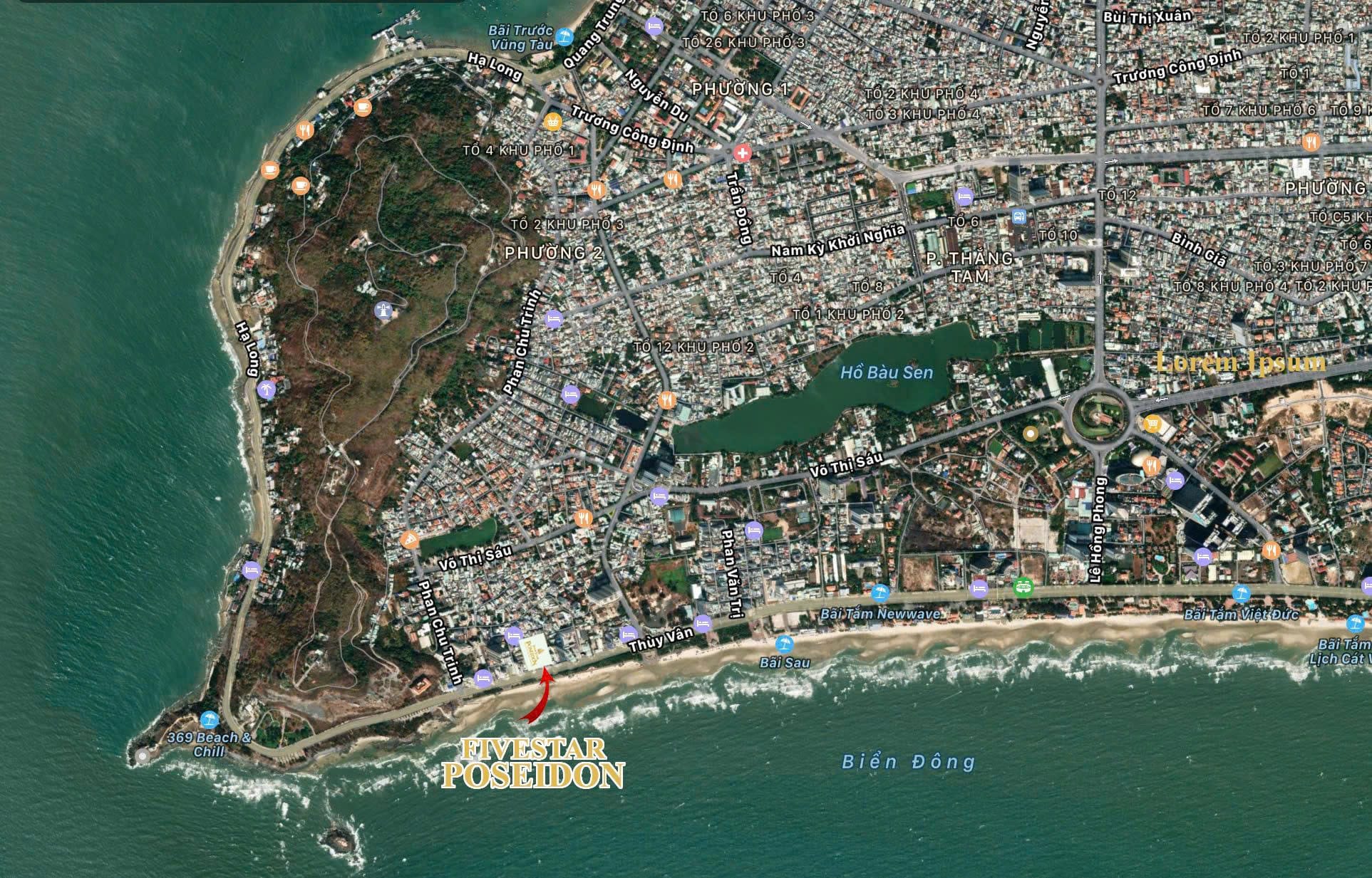 VỊ Trí Five Star Poseidon