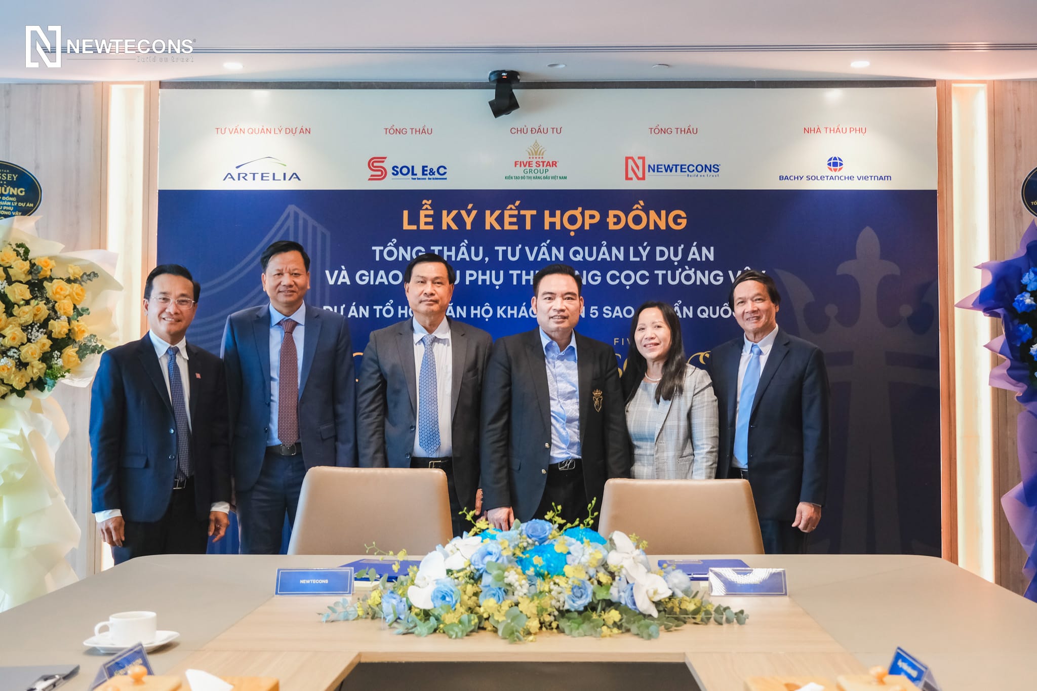 Newtecons đồng hành cùng Five Star Group kiến tạo tổ hợp khách sạn 5 sao biểu tượng tại Vũng Tàu