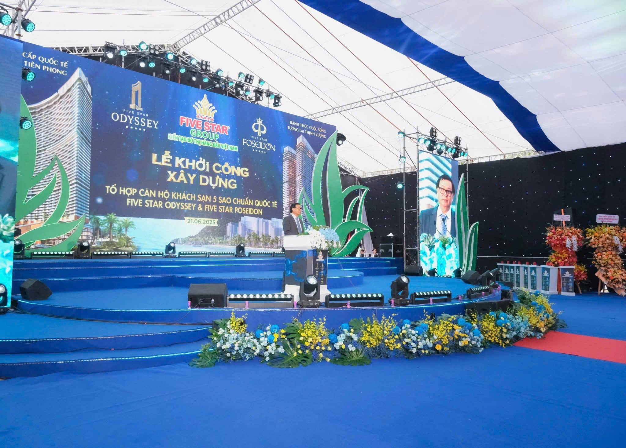 KHỞI CÔNG DỰ ÁN FIVE STAR POSEIDON KHỞI CÔNG DỰ ÁN FIVE STAR POSEIDON